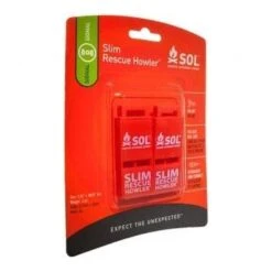 SOL Slim Rescue HowlerWhistle 2 Pack -Coghlan's Store 0140 00101
