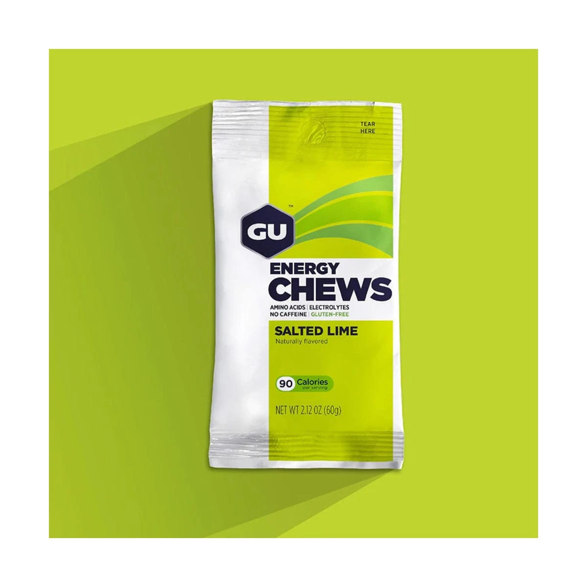 Gu Salted Lime Energy Chews Packet 1 Gu Salted Lime Energy Chews Packet