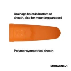 Morakniv Eldris Knife Kit - Burnt Orange - Peg Box 8 Morakniv Eldris Knife Kit - Burnt Orange - Peg Box -Coghlan's Store 135022