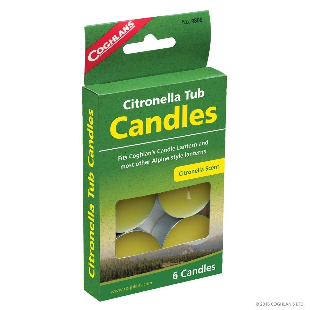Coghlan's Citronella Tub Candles 1 Coghlan's Citronella Tub Candles