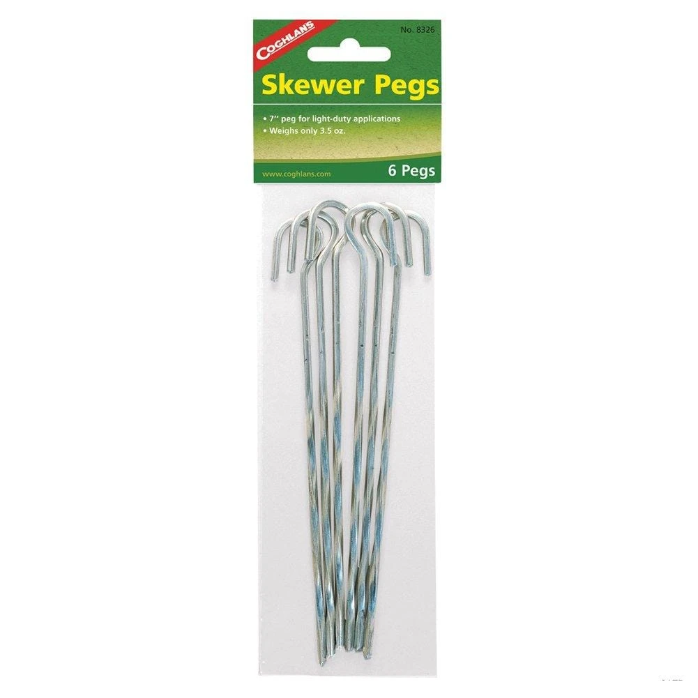 Coghlan's Steel Skewer Tent Stakes - 6 Pk. 1 Coghlan's Steel Skewer Tent Stakes - 6 Pk.
