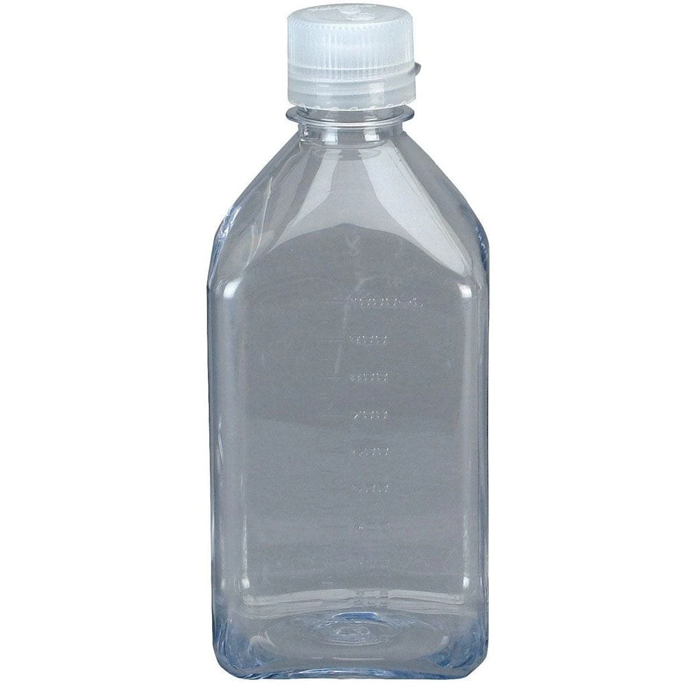 Nalgene Transparent Square Storage Lexan Bottle 4 Nalgene Transparent Square Storage Lexan Bottle - Image 4