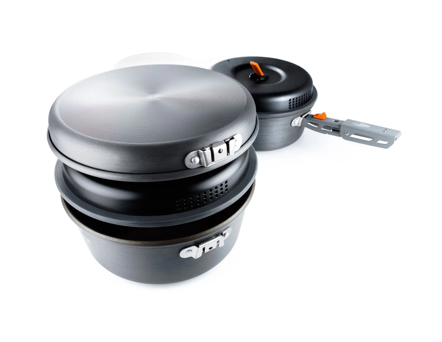 GSI Outdoors Pinnacle Base Camper Cookset 3 GSI Outdoors Pinnacle Base Camper Cookset - Image 3