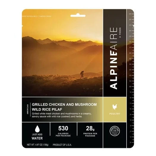 AlpineAire Grilled Chicken And Mushroom Wild Rice Pilaf 2 AlpineAire Grilled Chicken And Mushroom Wild Rice Pilaf - Image 2