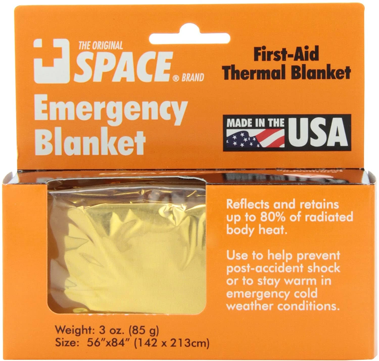 The Original SPACE Brand Emergency Blanket 2 The Original SPACE Brand Emergency Blanket - Image 2