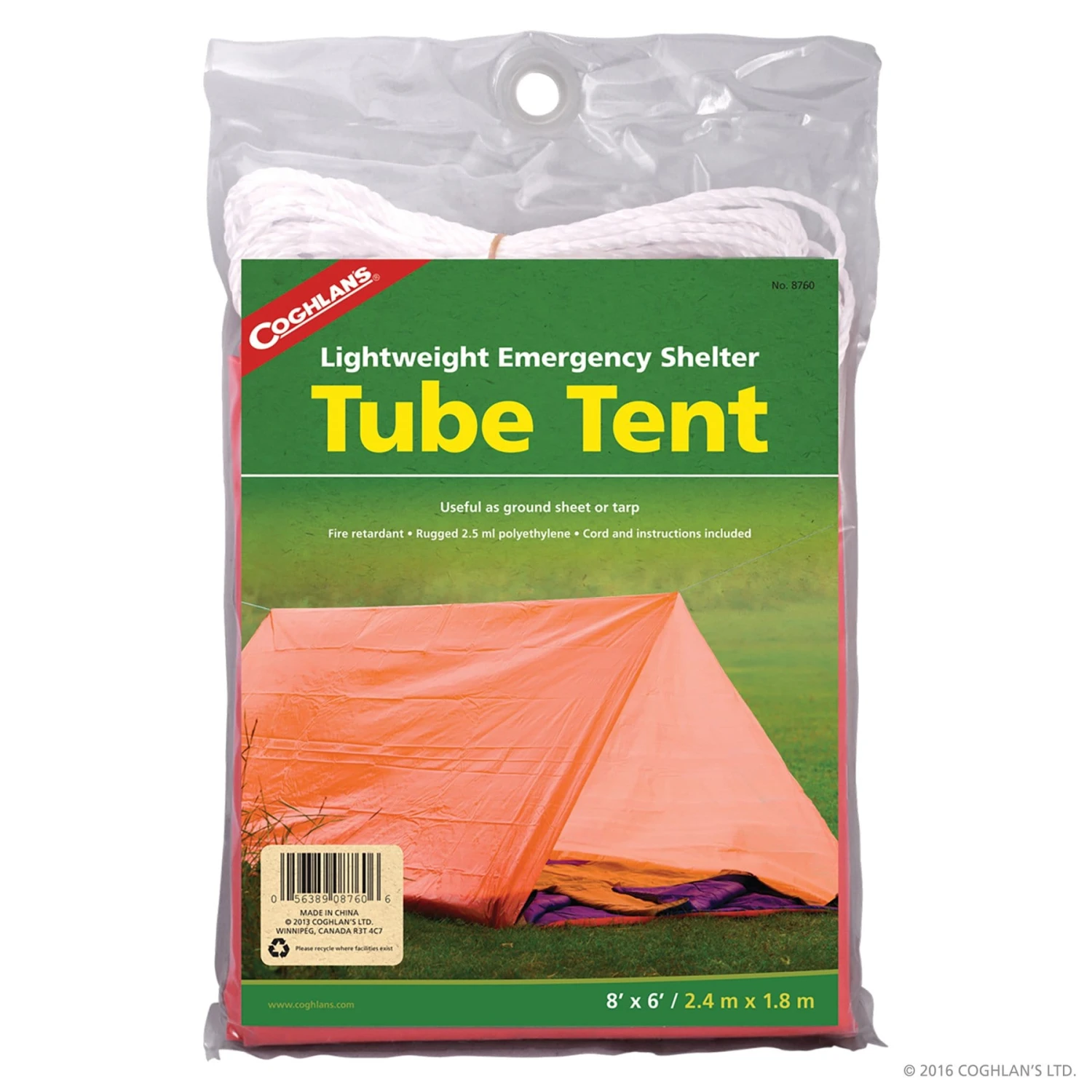 Coghlan's Emergency Tube Tent 1 Coghlan's Emergency Tube Tent