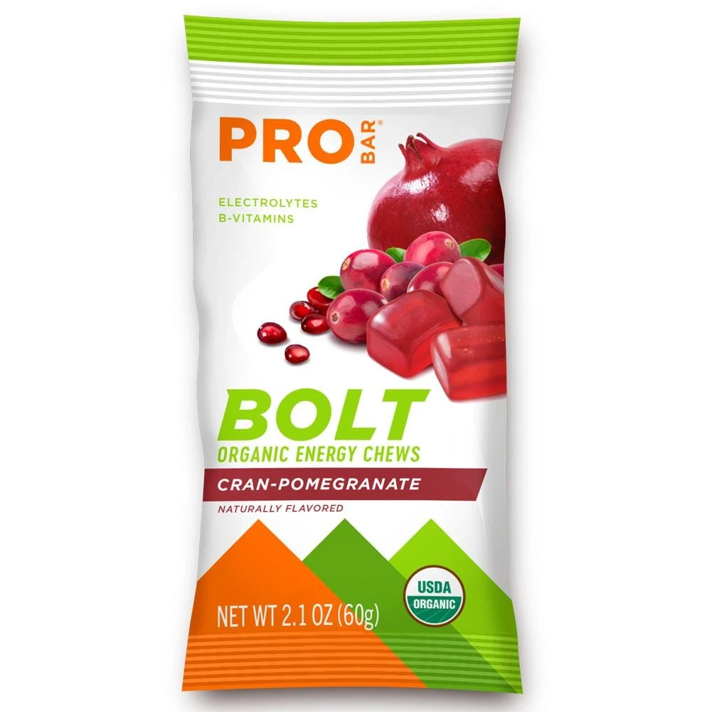 Probar Cranberry Pomegranate Bolt Organic Fruit Chews 1 Probar Cranberry Pomegranate Bolt Organic Fruit Chews