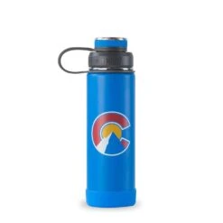 THE BOULDER - Insulated Water Bottle W/ Strainer - 20 Oz By EcoVessel -Coghlan's Store BLDR20HB CO