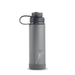 THE BOULDER - Insulated Water Bottle W/ Strainer - 20 Oz By EcoVessel -Coghlan's Store BLDR20SG