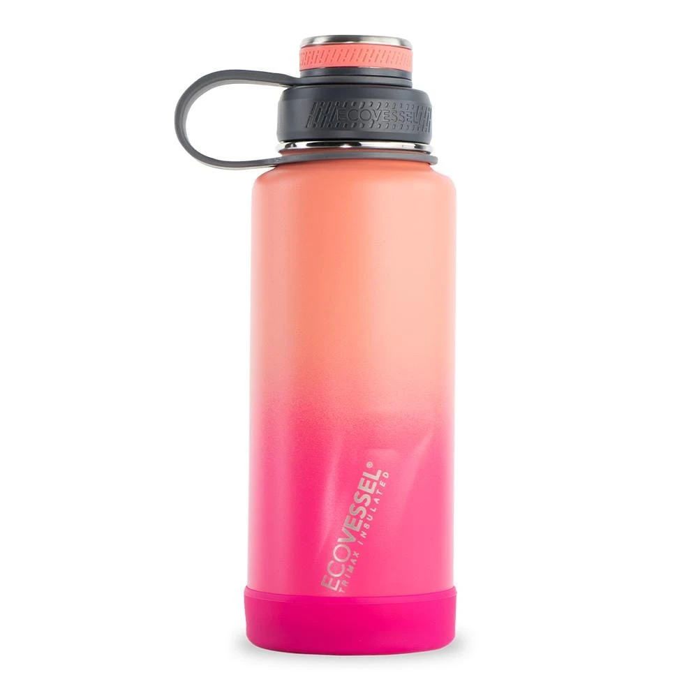THE BOULDER - Insulated Water Bottle W/ Strainer - 32 Oz By EcoVessel 2 THE BOULDER - Insulated Water Bottle W/ Strainer - 32 Oz By EcoVessel - Image 2