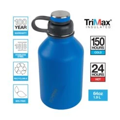 BOSS Triple Insulated Stainless Steel Growler Bottle With Infuser - 64 Oz By EcoVessel -Coghlan's Store BOSS Feature Image 4 1b01fd3d 7a7b 44a2 b00c 6f0d0b5c88e2