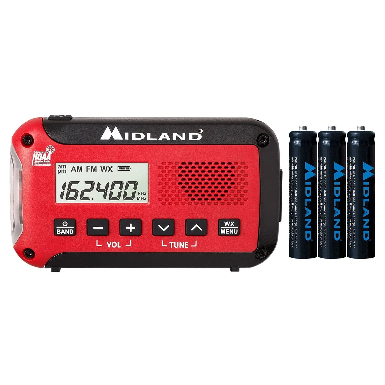 Midland ER10VP E+READY® Compact Emergency Alert AM/FM Weather Radio 2 Midland ER10VP E+READY® Compact Emergency Alert AM/FM Weather Radio - Image 2