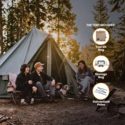 White Duck Regatta 13'1" Bell Water Repellant Tents -Coghlan's Store EW1D1 d09166c4 8693 4fdf 86cc 16d90cca11e3