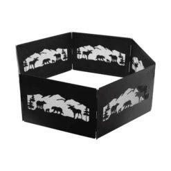 Blue Sky The Zion Portable Folding Fire RingNorthern Woods