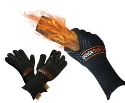 Heat Resistant Fire Safety Glove By QUICKSURVIVE -Coghlan's Store Glove holding log V2