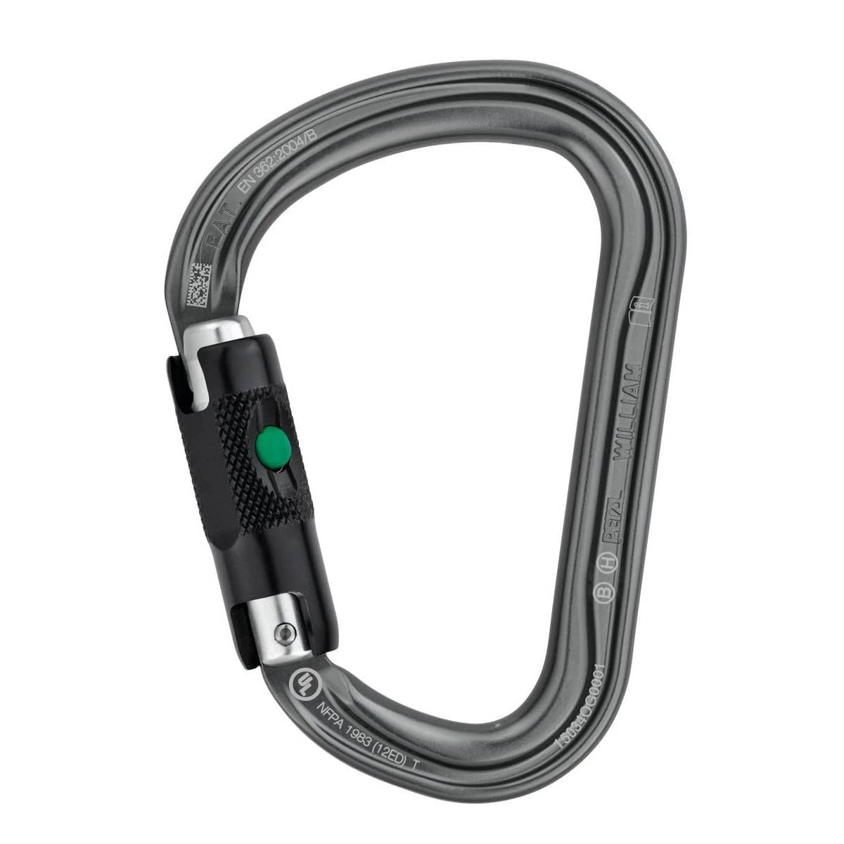 Petzl William Ball-Lock Carabiner 1 Petzl William Ball-Lock Carabiner
