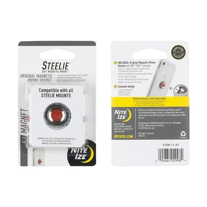 Nite Ize Steelie Magnetic Phone Socket 1 Nite Ize Steelie Magnetic Phone Socket