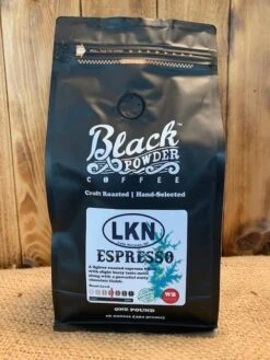 LKN Espresso Blend Coffee By Black Powder Coffee 7 LKN Espresso Blend Coffee By Black Powder Coffee -Coghlan's Store Organic Lake Norman Espresso Blend