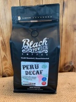 Peru Decaf | Naturally Grown | Swiss Water Process | Medium Roast By Black Powder Coffee -Coghlan's Store Organic Peru Decaf