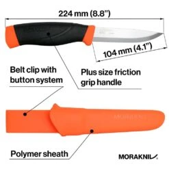 Morakniv Companion Heavy Duty Orange Knife -Coghlan's Store Rzutax6pQROWRw20AJEj m 12495 companion hd hivis knife sheath