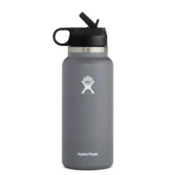 Hydro Flask 32 Oz. Wide Mouth With Straw Lid 2.0 Water Bottle -Coghlan's Store W32BSW010