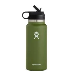 Hydro Flask 32 Oz. Wide Mouth With Straw Lid 2.0 Water Bottle -Coghlan's Store W32BSW306