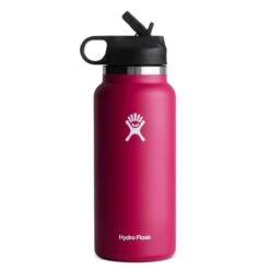 Hydro Flask 32 Oz. Wide Mouth With Straw Lid 2.0 Water Bottle -Coghlan's Store W32BSW321