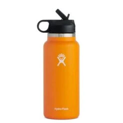 Hydro Flask 32 Oz. Wide Mouth With Straw Lid 2.0 Water Bottle -Coghlan's Store W32BSW820