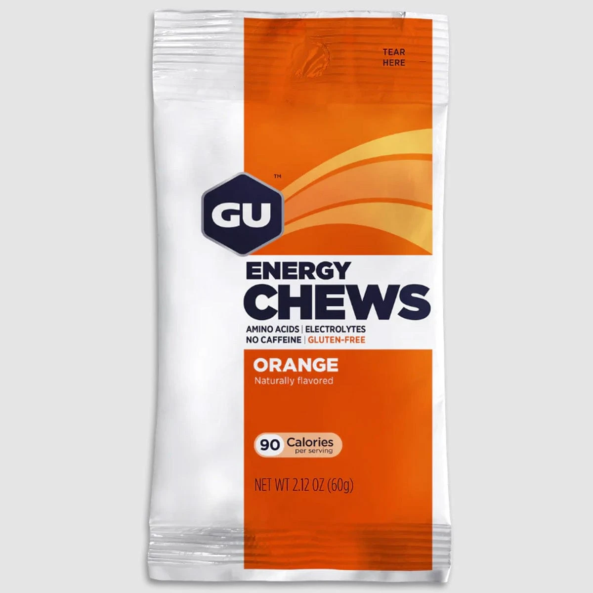 Gu Orange Energy Chews Packet 1 Gu Orange Energy Chews Packet