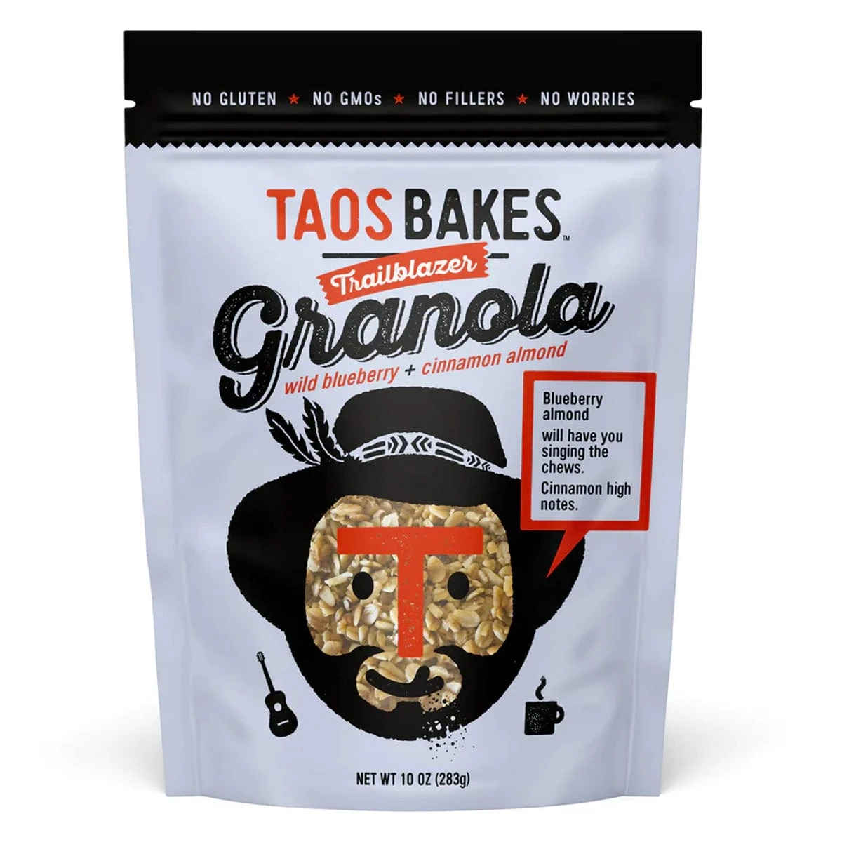 Taos Bakes Wild Blueberry + Cinnamon Almond Granola 1 Taos Bakes Wild Blueberry + Cinnamon Almond Granola