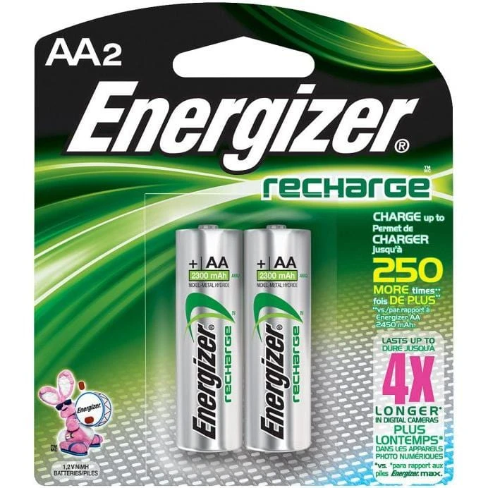 Energizer Nimh AA 2 Pack 1 Energizer Nimh AA 2 Pack