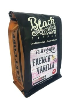 French Vanilla Flavored Coffee By Black Powder Coffee