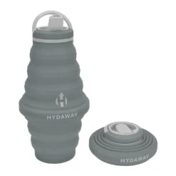 Collapsible Water Bottle | 25oz By HYDAWAY® | Official Store -Coghlan's Store hydaway collapsible water bottle 25oz thunder 8