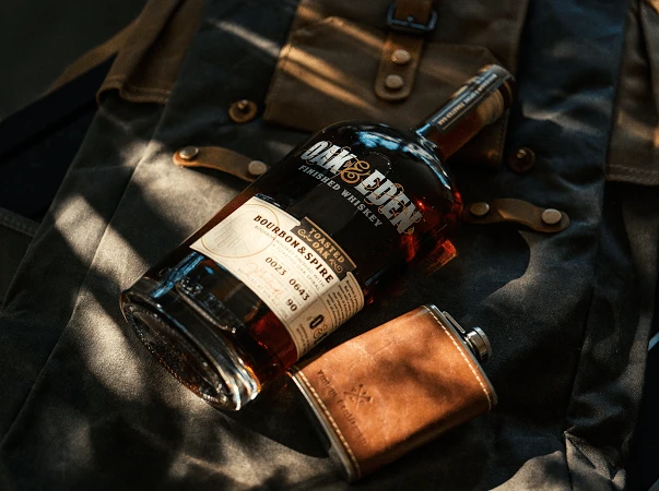 Leather Wrapped VG Stainless Steel Flask By Vintage Gentlemen 3 Leather Wrapped VG Stainless Steel Flask By Vintage Gentlemen - Image 3