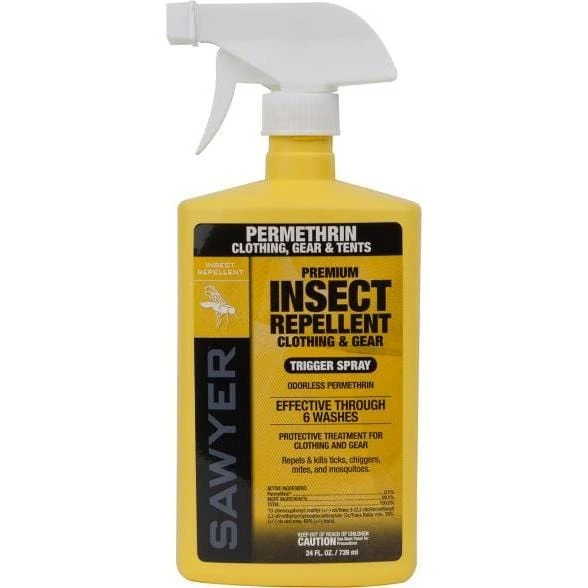Sawyer 24 Oz. Permethrin Clothing Insect Repellent Pump Spray 1 Sawyer 24 Oz. Permethrin Clothing Insect Repellent Pump Spray