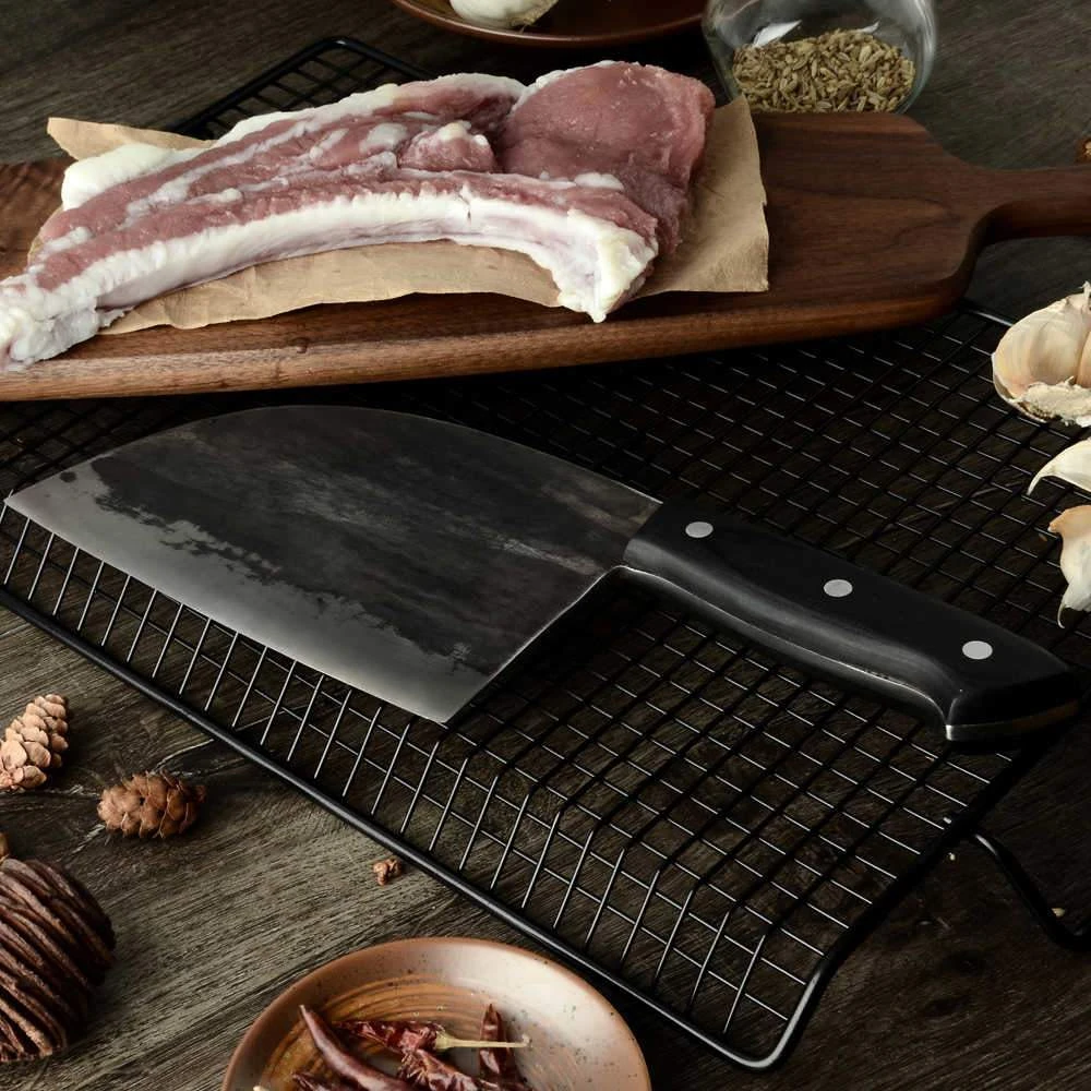 Handforged Serbian Chef Knife By Vintage Gentlemen 3 Handforged Serbian Chef Knife By Vintage Gentlemen - Image 3